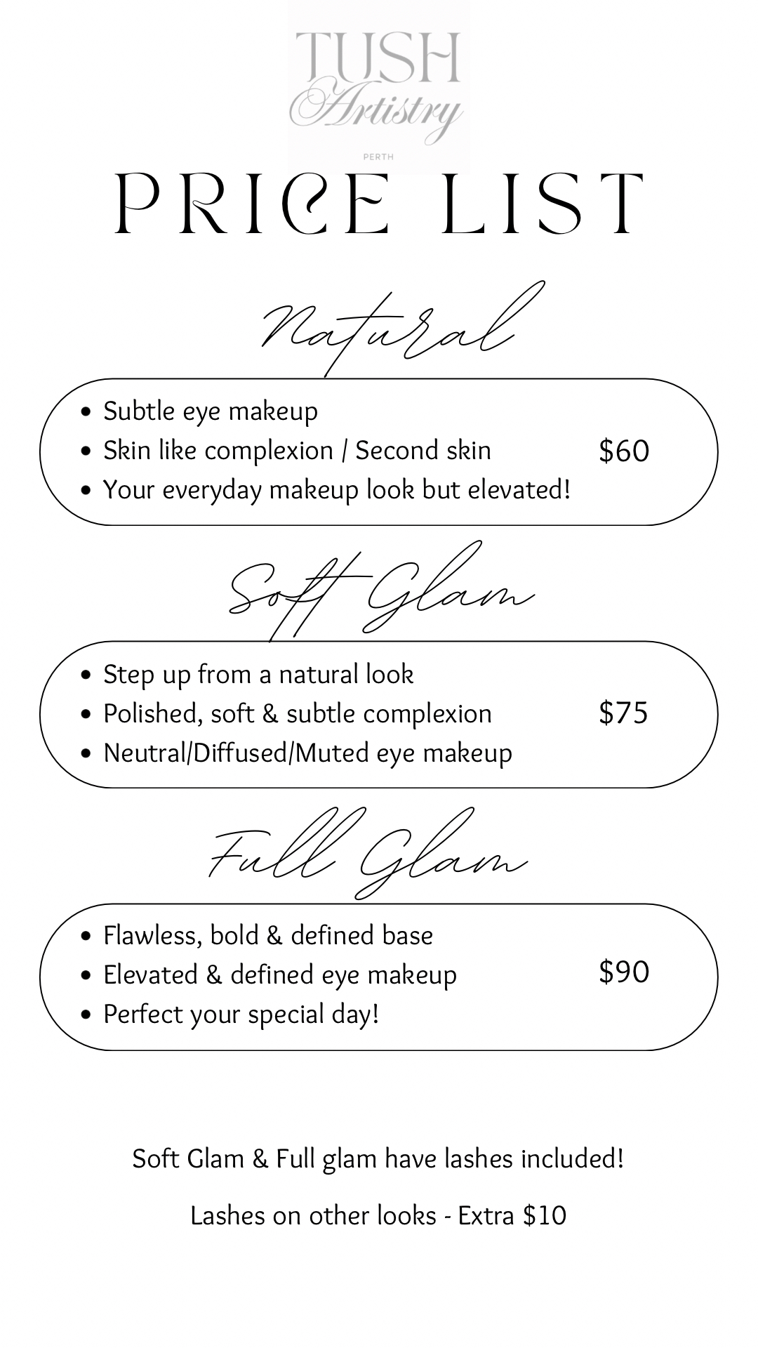 Price List